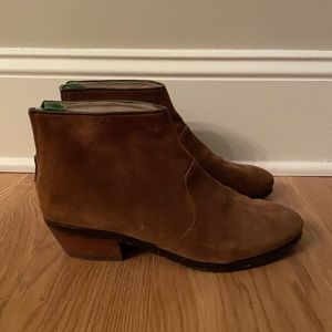Boden Suede Ankle Booties